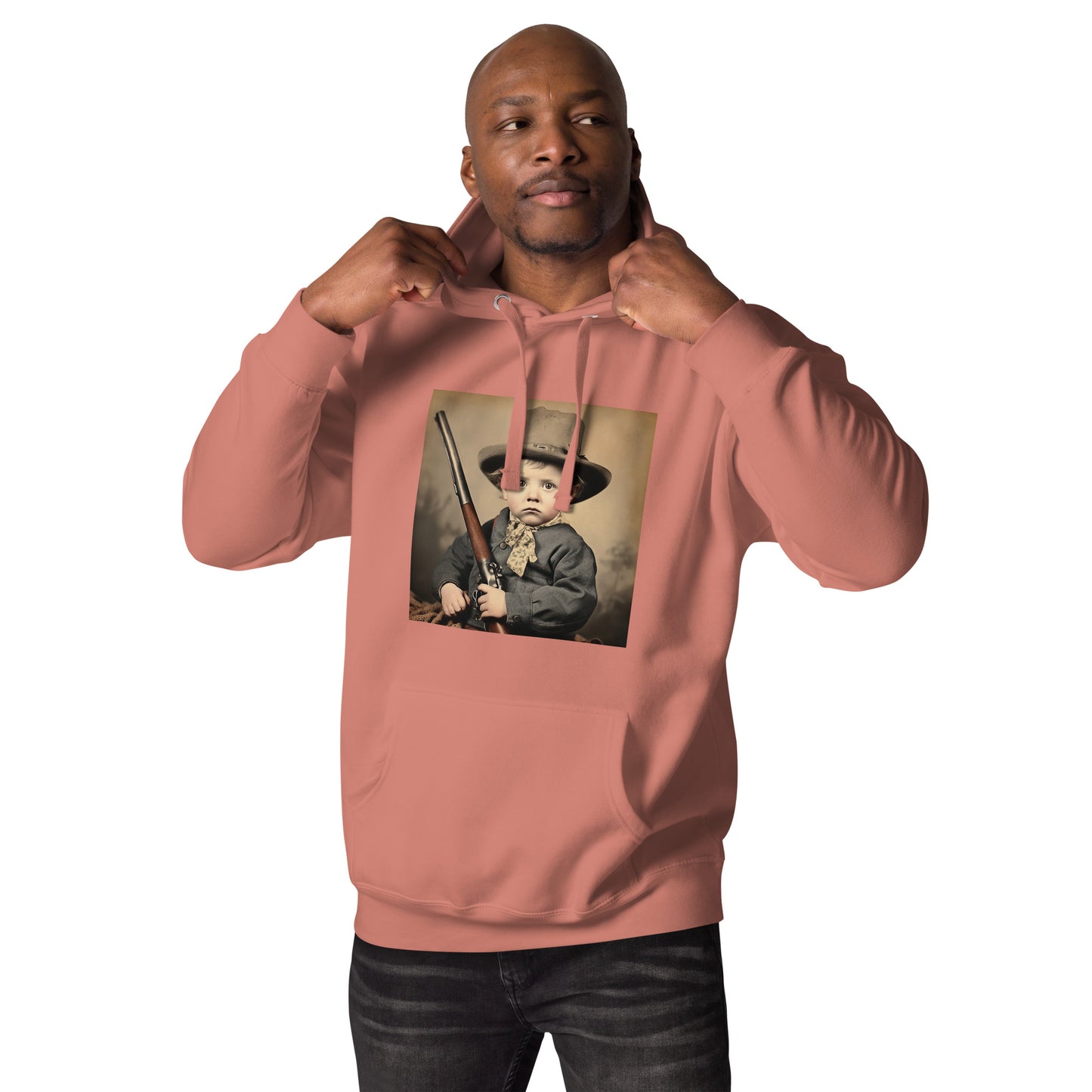 Hoodie Unisex / Ring Spun Cotton / Portrait William 'Billy' Henry III