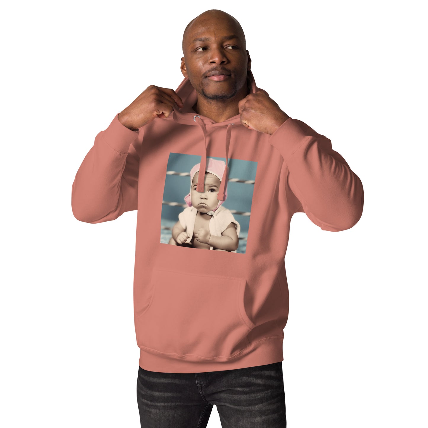 Hoodie Unisex / Ring Spun Cotton / Portrait Cassius 'Muhammad' Marcellus III