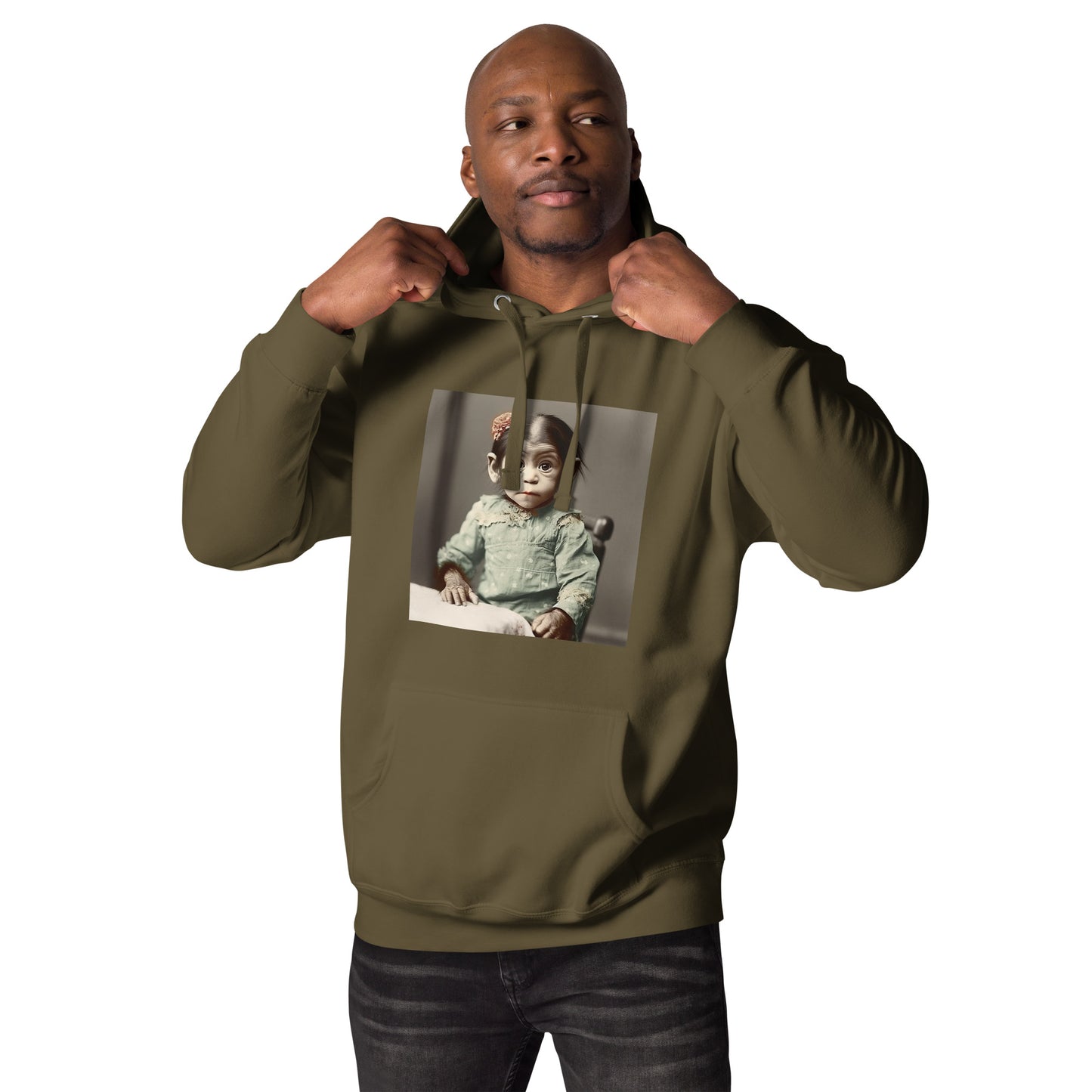 Hoodie Unisex / Ring Spun Cotton / Portrait Lucy Dinkinesh I