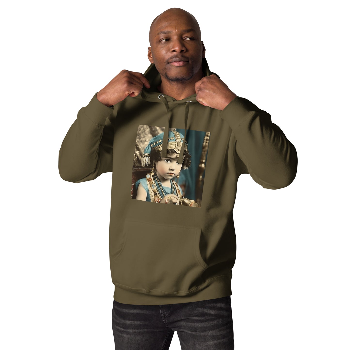 Hoodie Unisex / Ring Spun Cotton / Portrait Cleopatra Philopator II