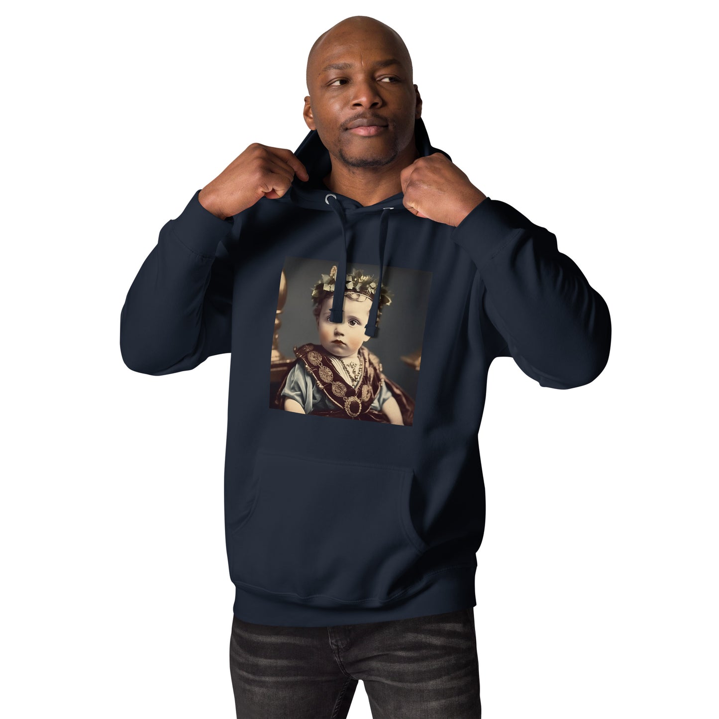 Hoodie Unisex / Ring Spun Cotton / Portrait Gaius Julius I