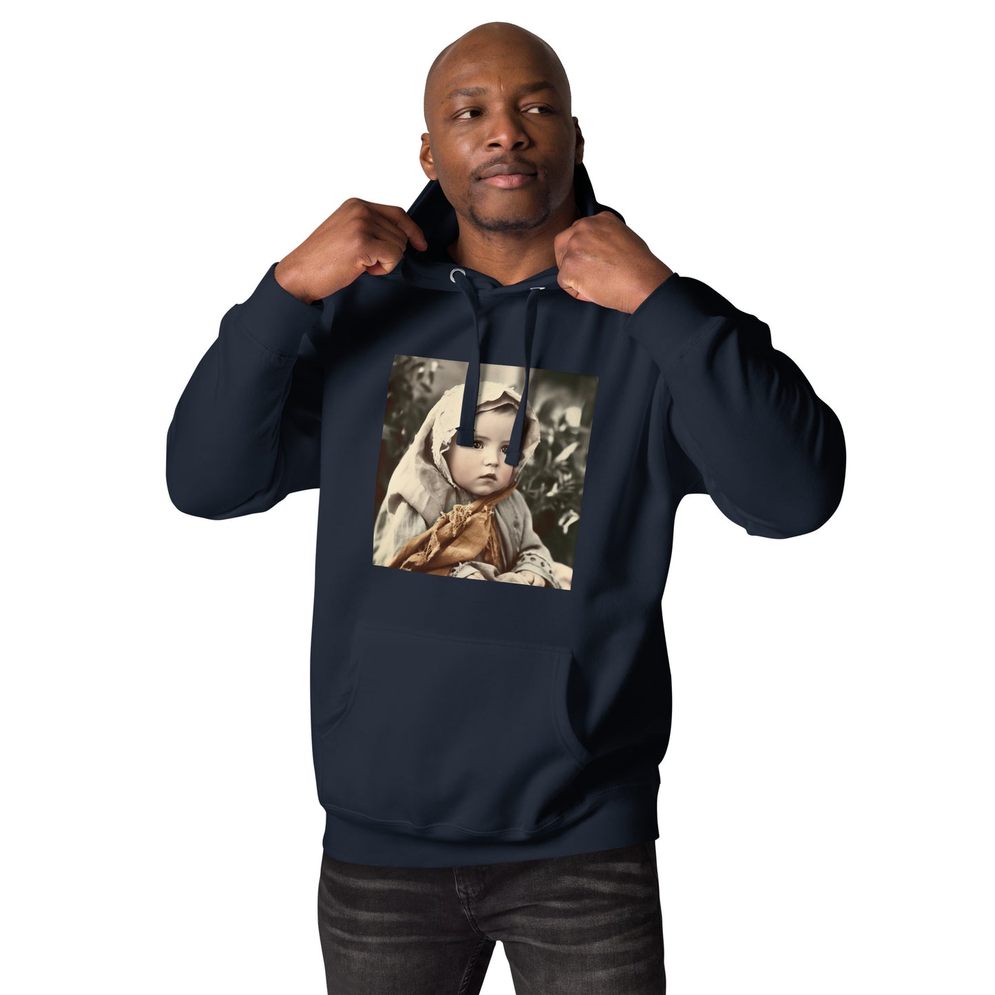 Hoodie Unisex / Ring Spun Cotton / Portrait Jesus Nazareth I