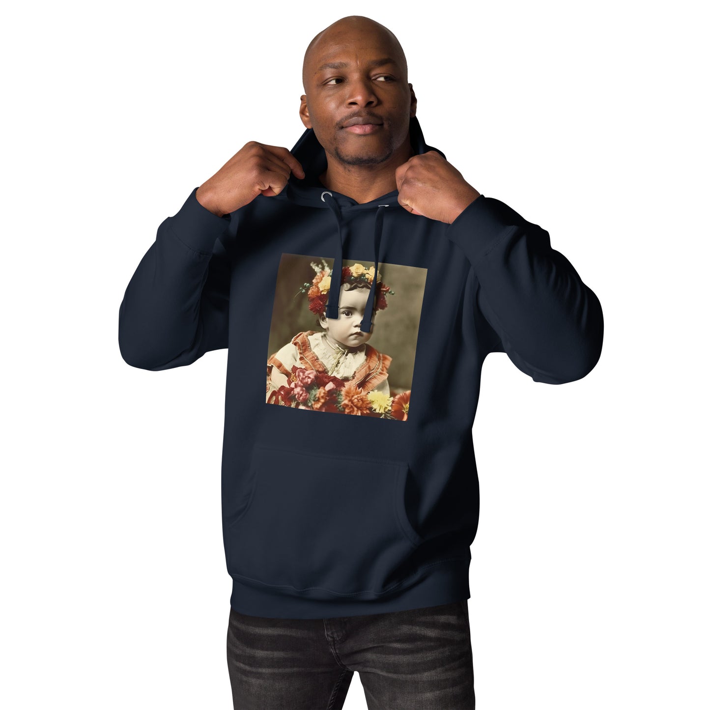 Hoodie Unisex / Ring Spun Cotton / Portrait Magdalena Frida I