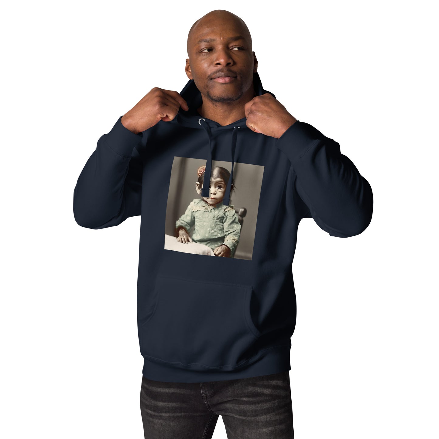 Hoodie Unisex / Ring Spun Cotton / Portrait Lucy Dinkinesh I