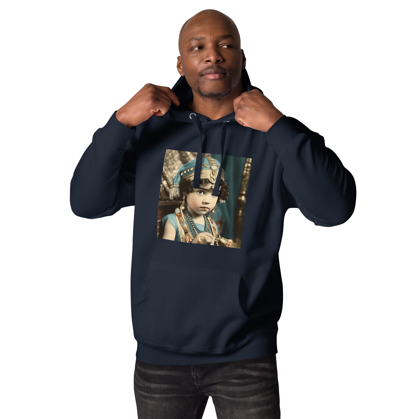 Hoodie Unisex / Ring Spun Cotton / Portrait Cleopatra Philopator II