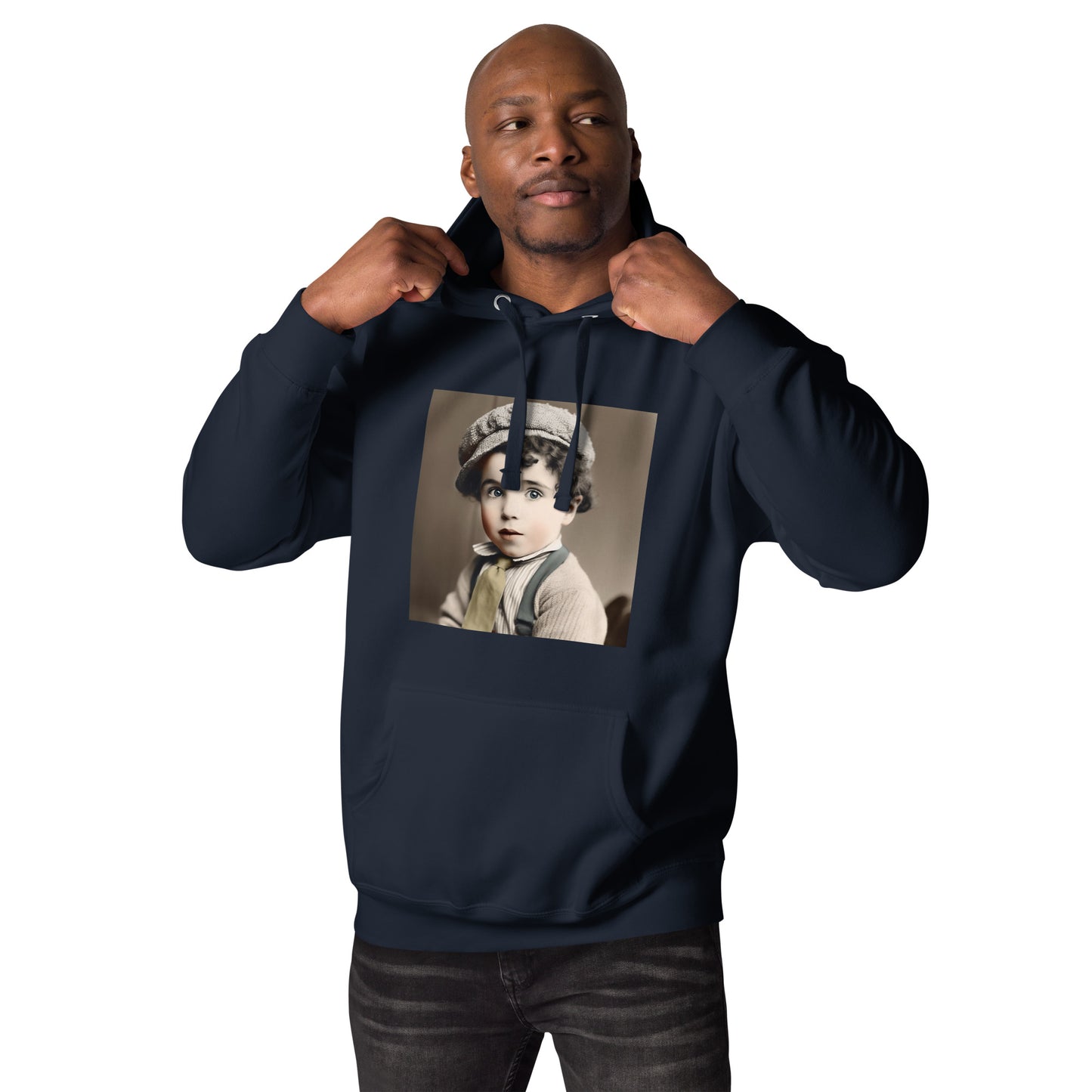 Hoodie Unisex / Ring Spun Cotton / Portrait Charles 'Charlie' Spencer III