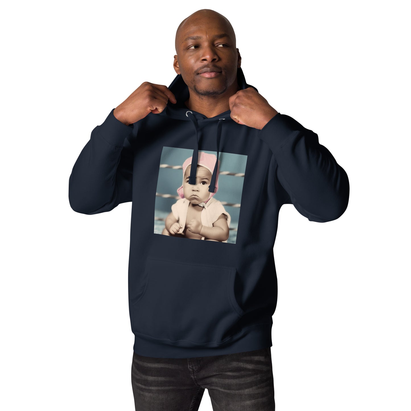 Hoodie Unisex / Ring Spun Cotton / Portrait Cassius 'Muhammad' Marcellus III