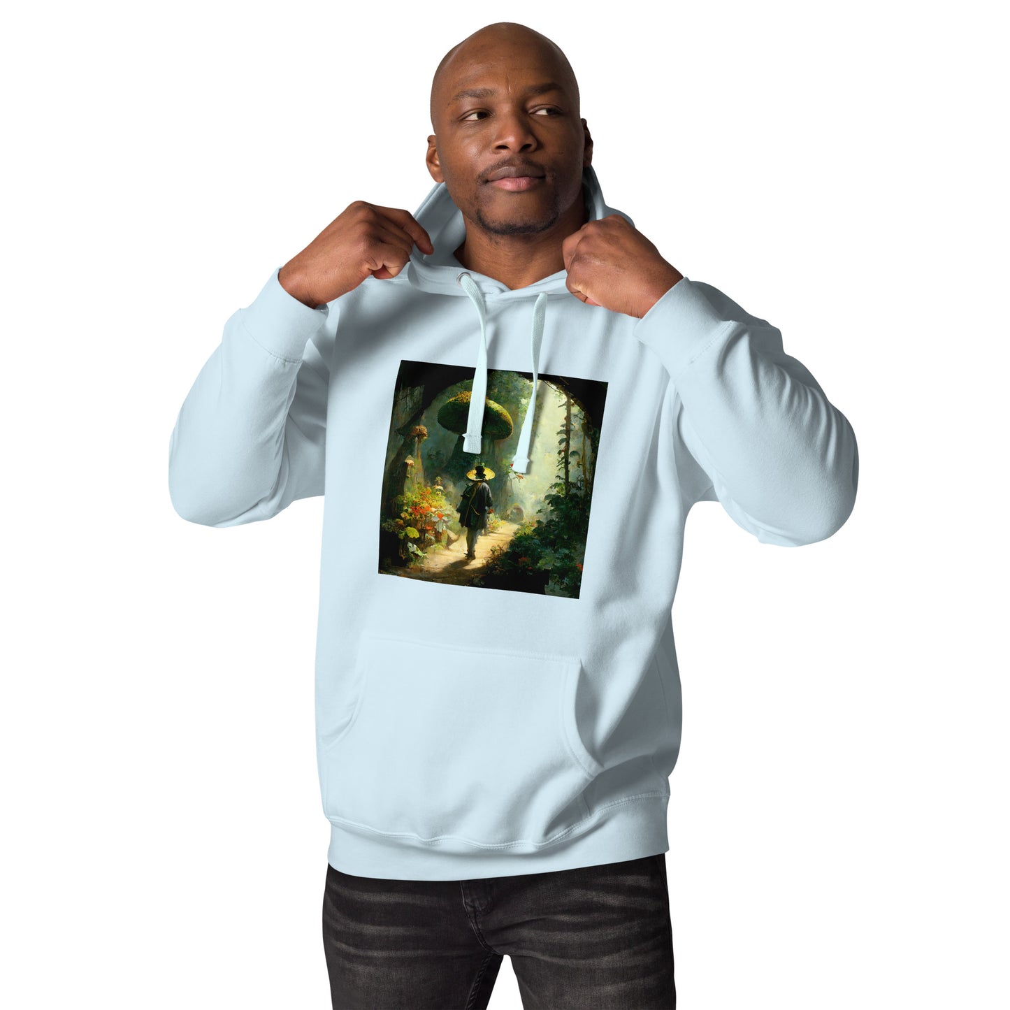 Hoodie Unisex / Ring Spun Cotton / Fairytale Forest #2