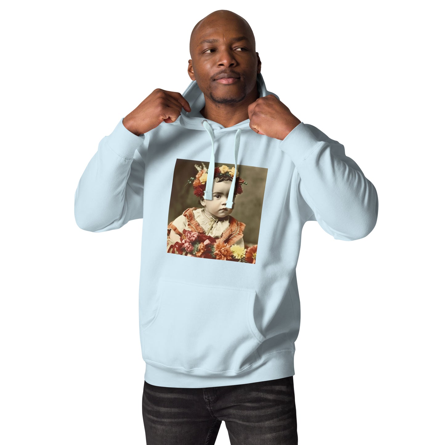 Hoodie Unisex / Ring Spun Cotton / Portrait Magdalena Frida I