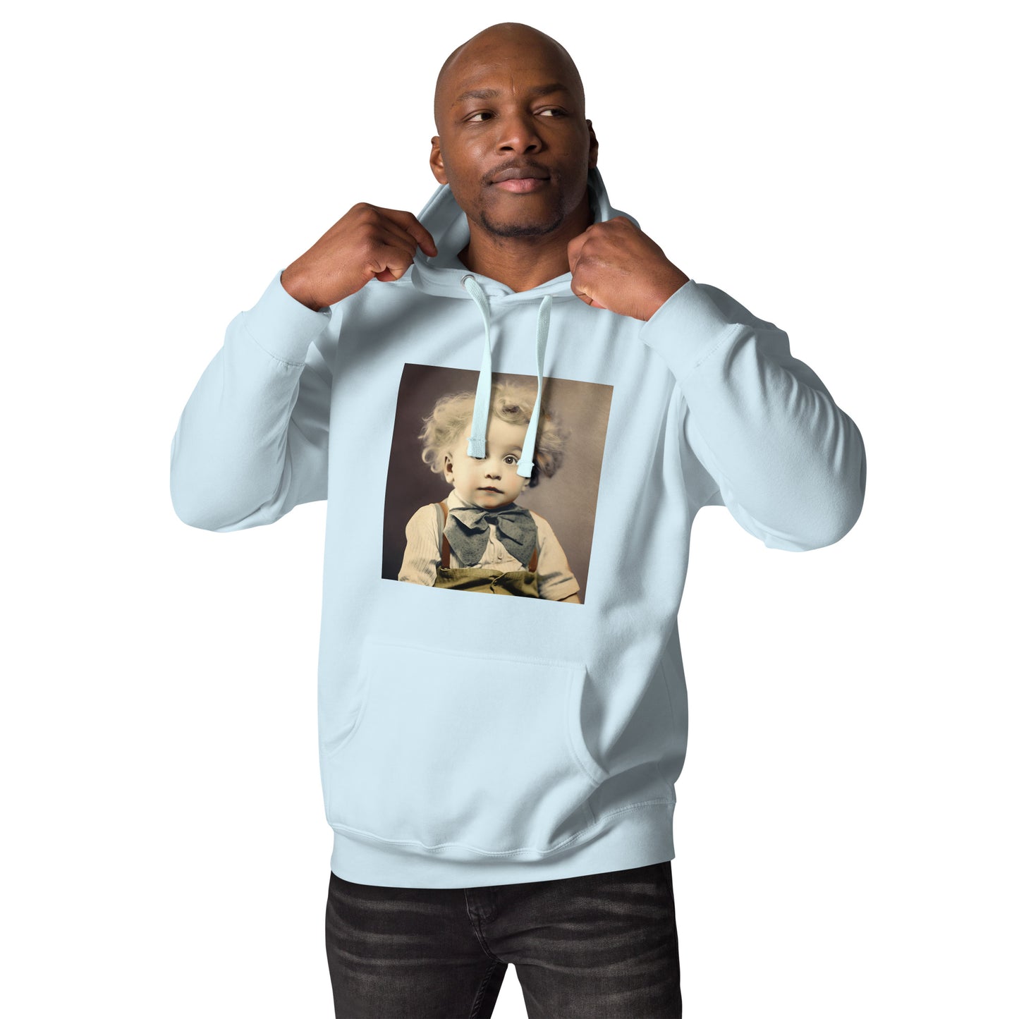 Hoodie Unisex / Ring Spun Cotton / Portrait Albert Hermann II