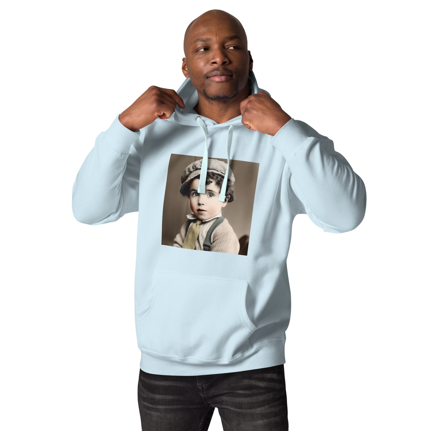 Hoodie Unisex / Ring Spun Cotton / Portrait Charles 'Charlie' Spencer III