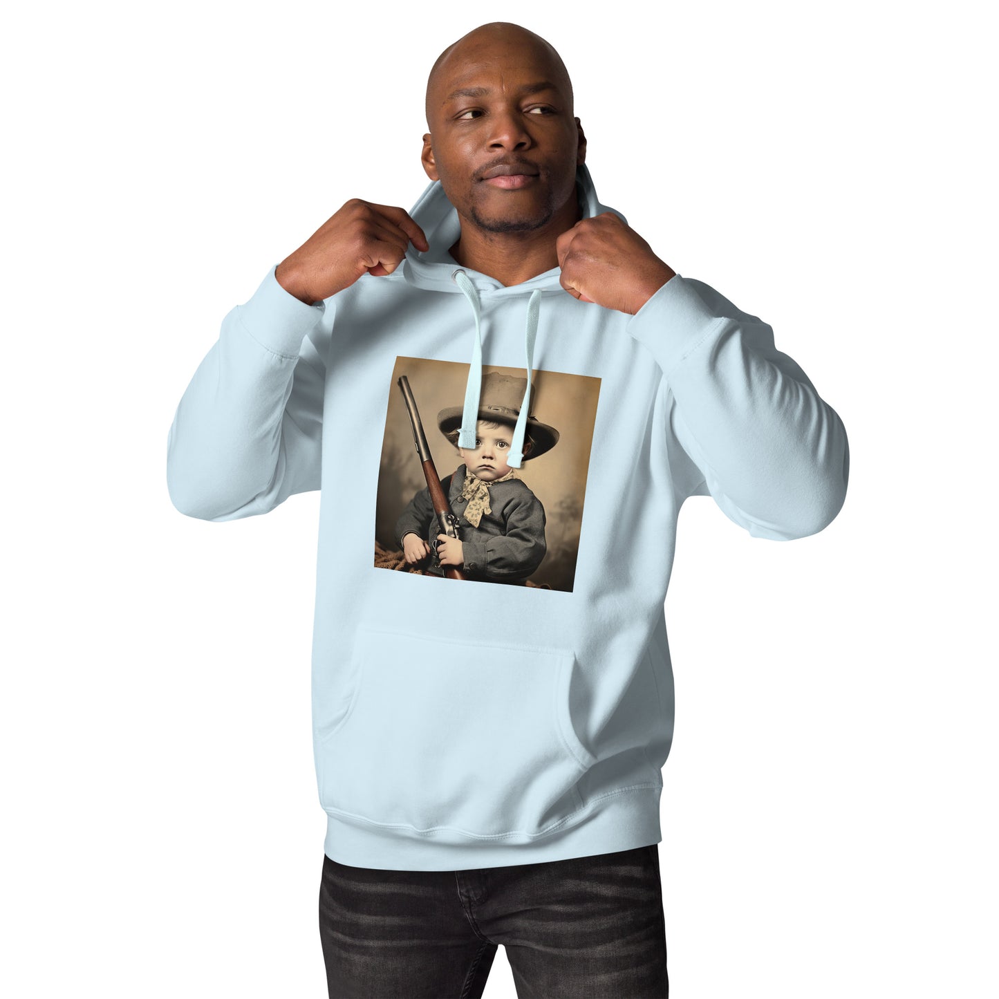 Hoodie Unisex / Ring Spun Cotton / Portrait William 'Billy' Henry III