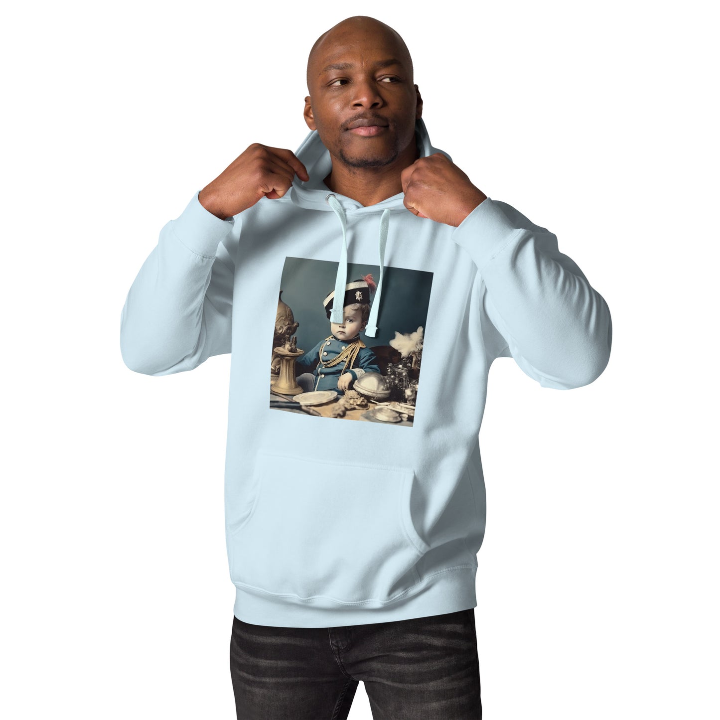 Hoodie Unisex / Ring Spun Cotton / Portrait Napoleon Carlo VIII