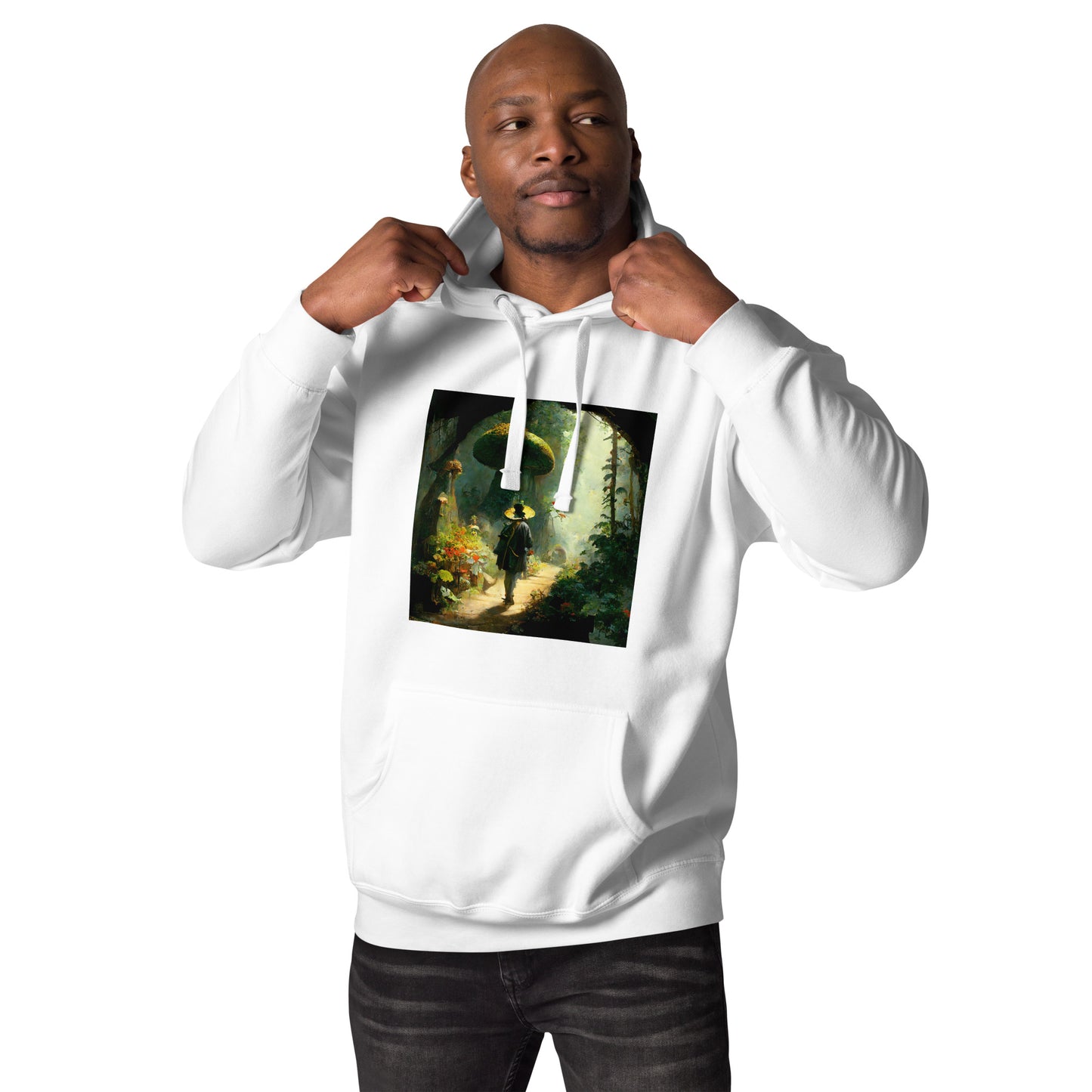 Hoodie Unisex / Ring Spun Cotton / Fairytale Forest #2