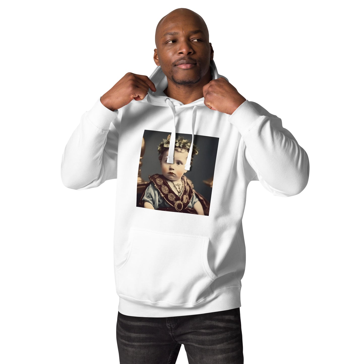 Hoodie Unisex / Ring Spun Cotton / Portrait Gaius Julius I