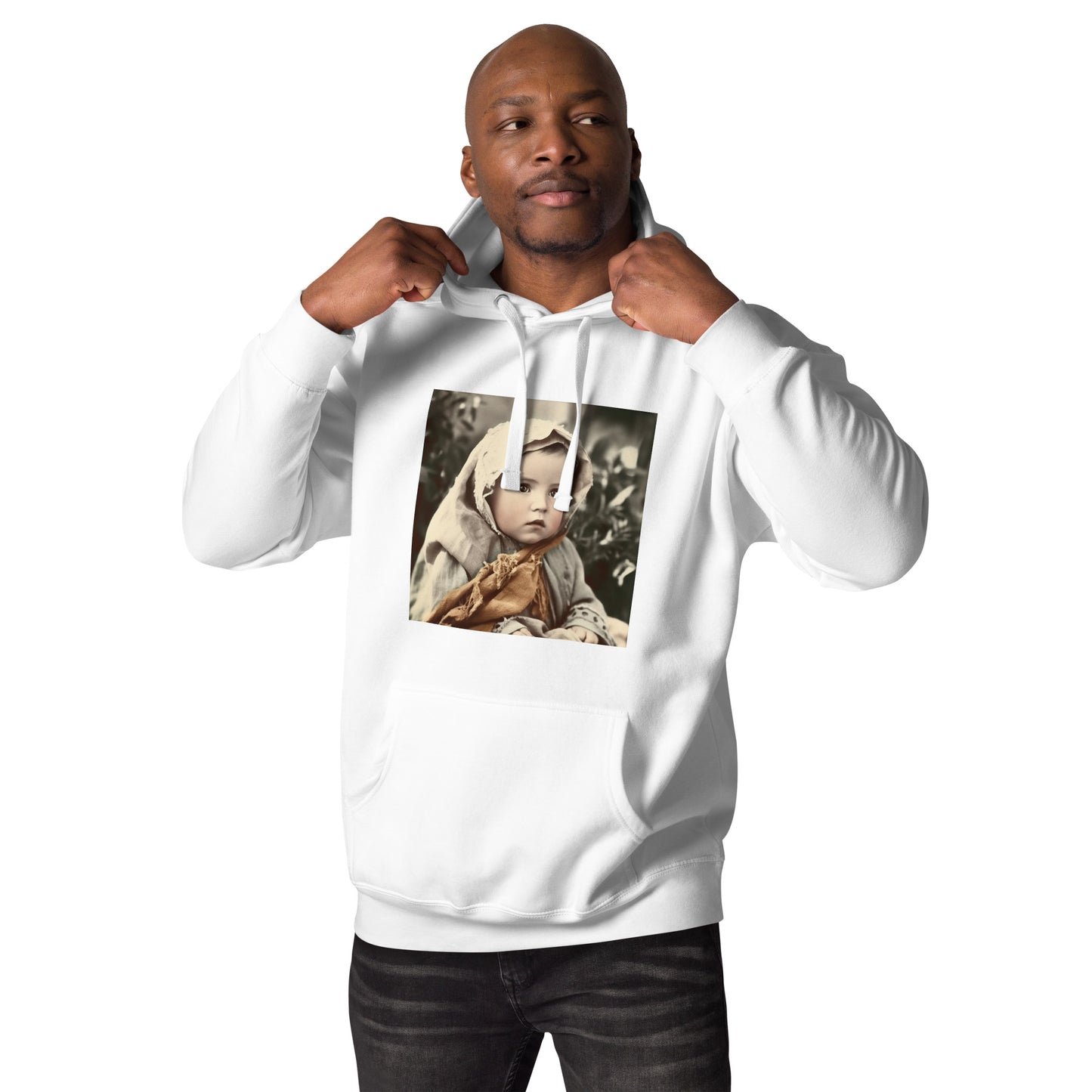 Hoodie Unisex / Ring Spun Cotton / Portrait Jesus Nazareth I