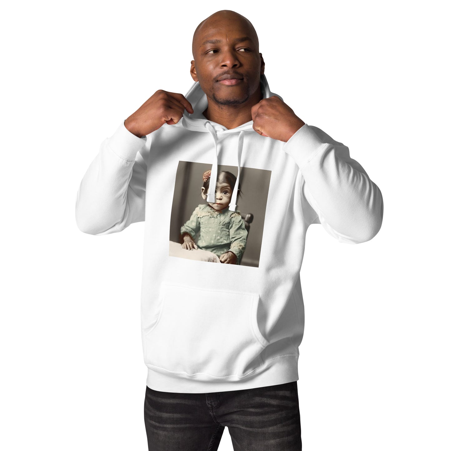 Hoodie Unisex / Ring Spun Cotton / Portrait Lucy Dinkinesh I