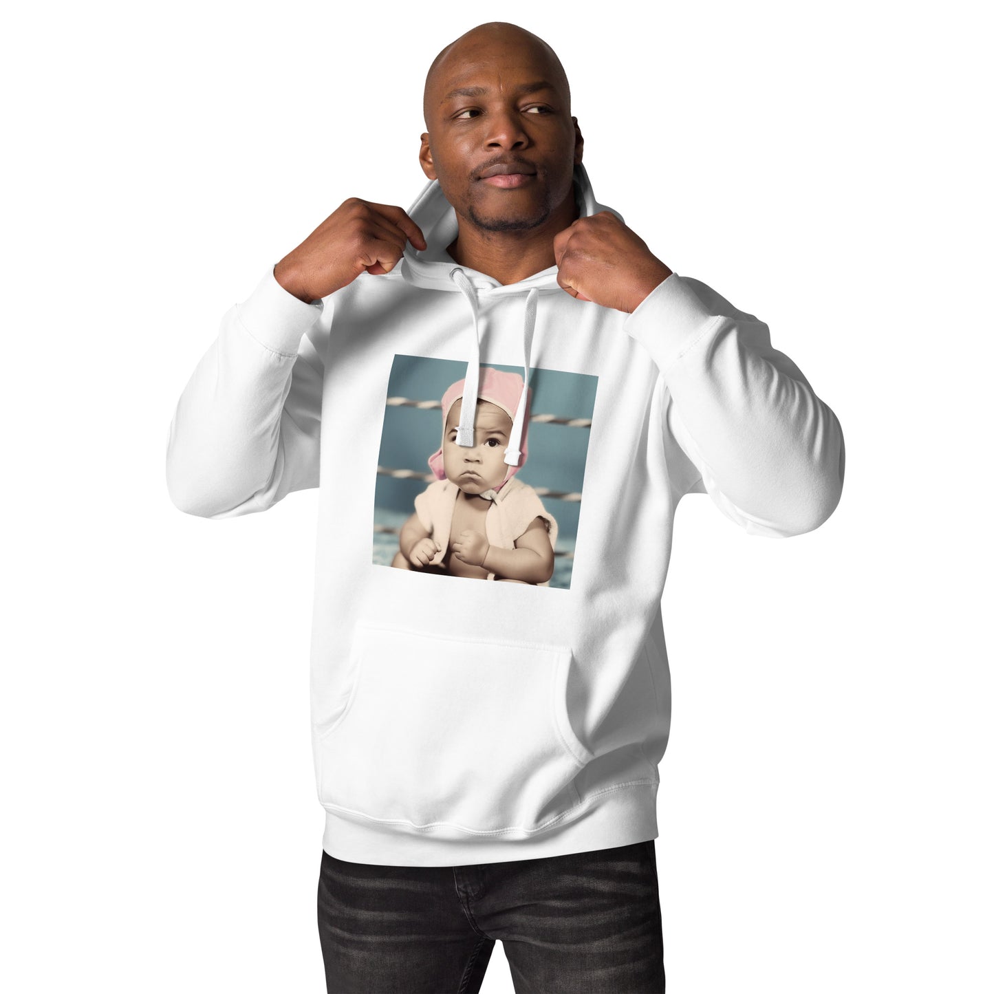 Hoodie Unisex / Ring Spun Cotton / Portrait Cassius 'Muhammad' Marcellus III