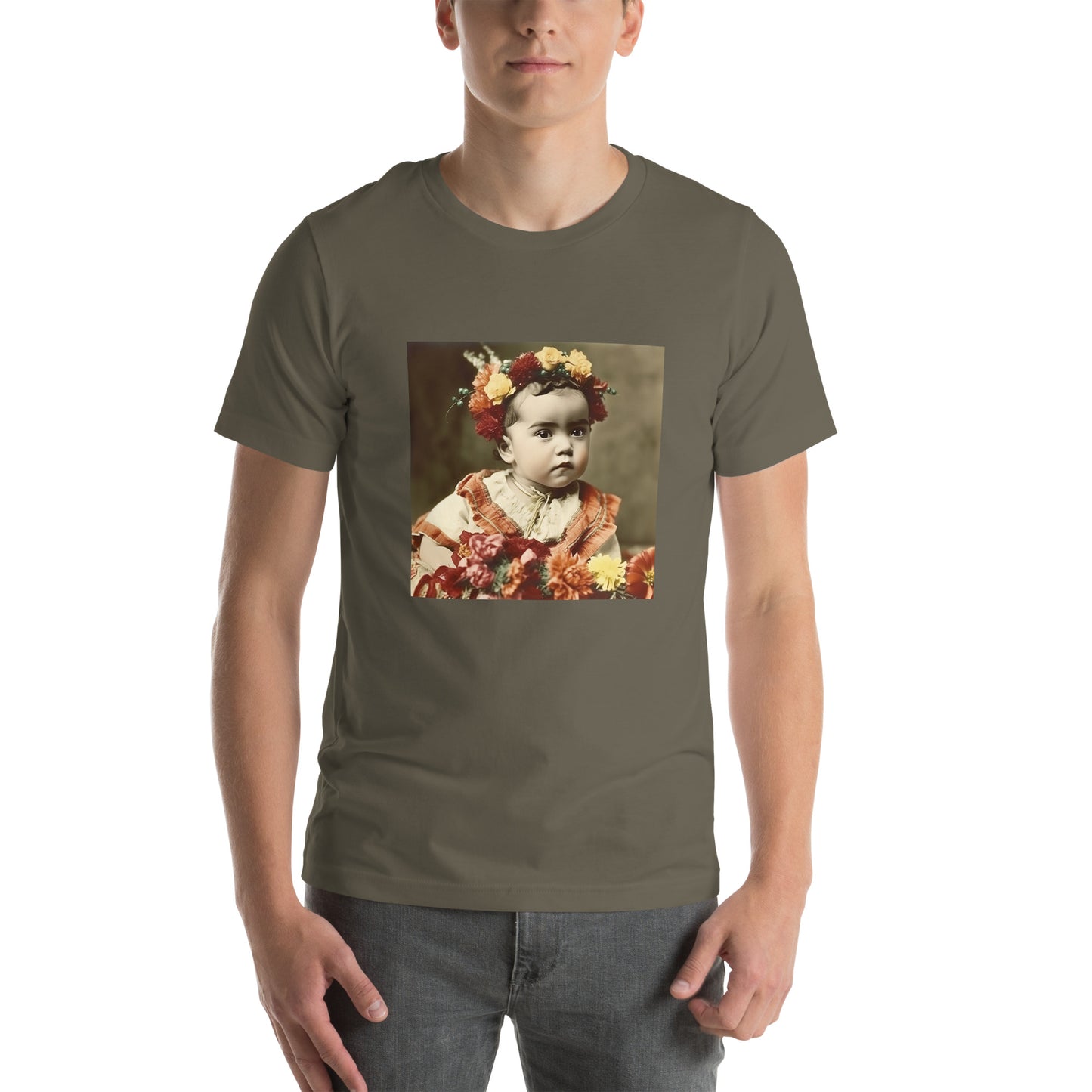 T-Shirt Unisex / Airlume Cotton / Portrait Magdalena Frida I