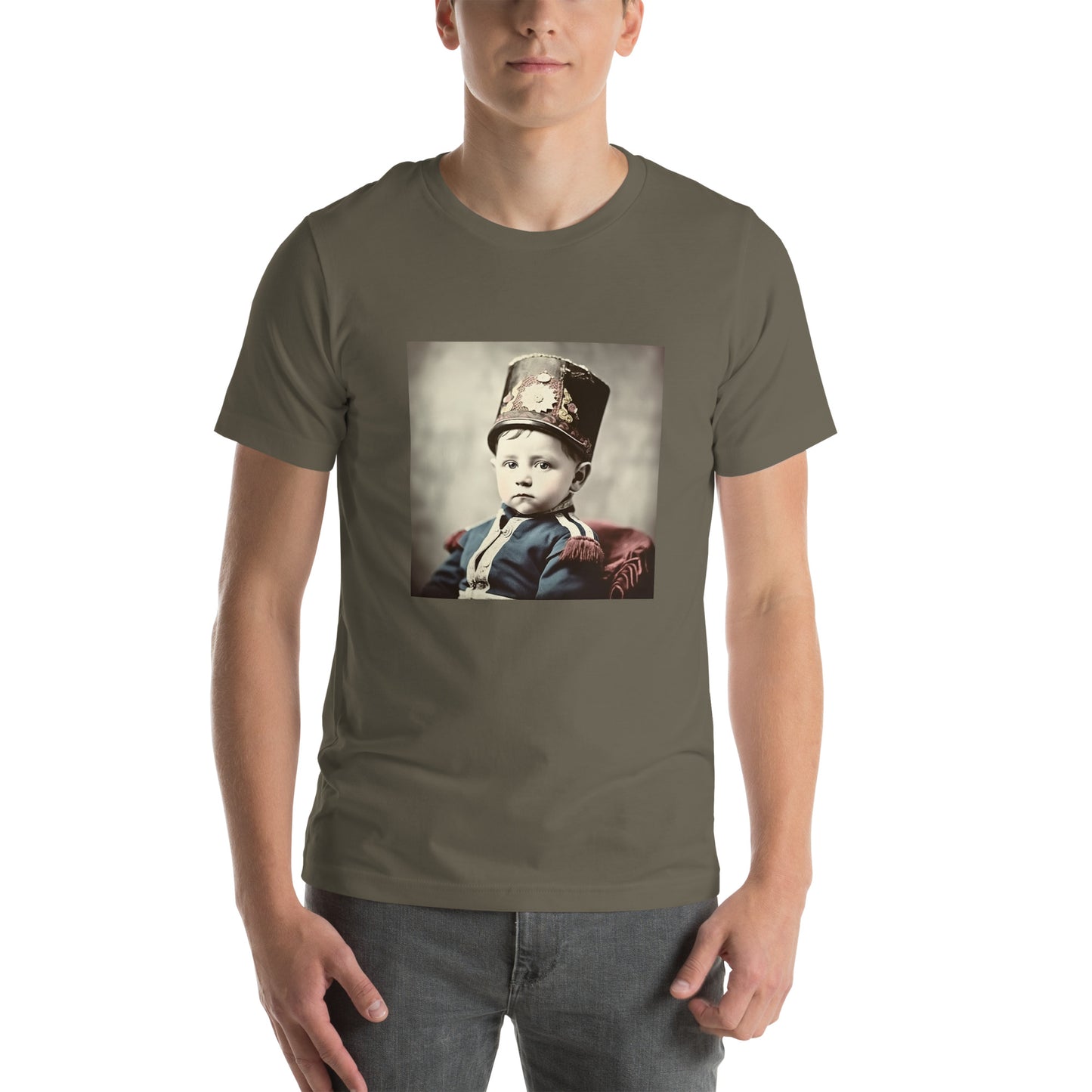 T-Shirt Unisex / Airlume Cotton / Portrait Napoleon Carlo III