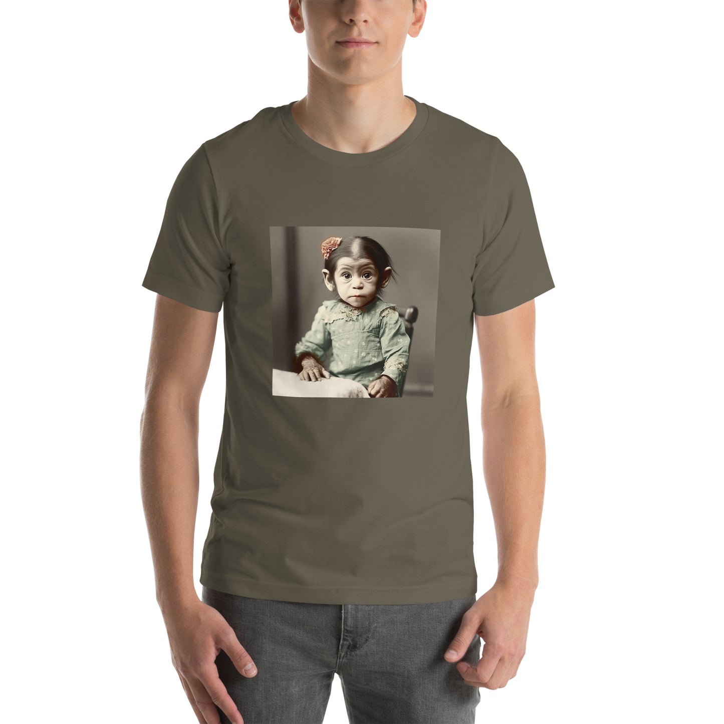 T-Shirt Unisex / Airlume Cotton / Portrait Lucy Dinkinesh I