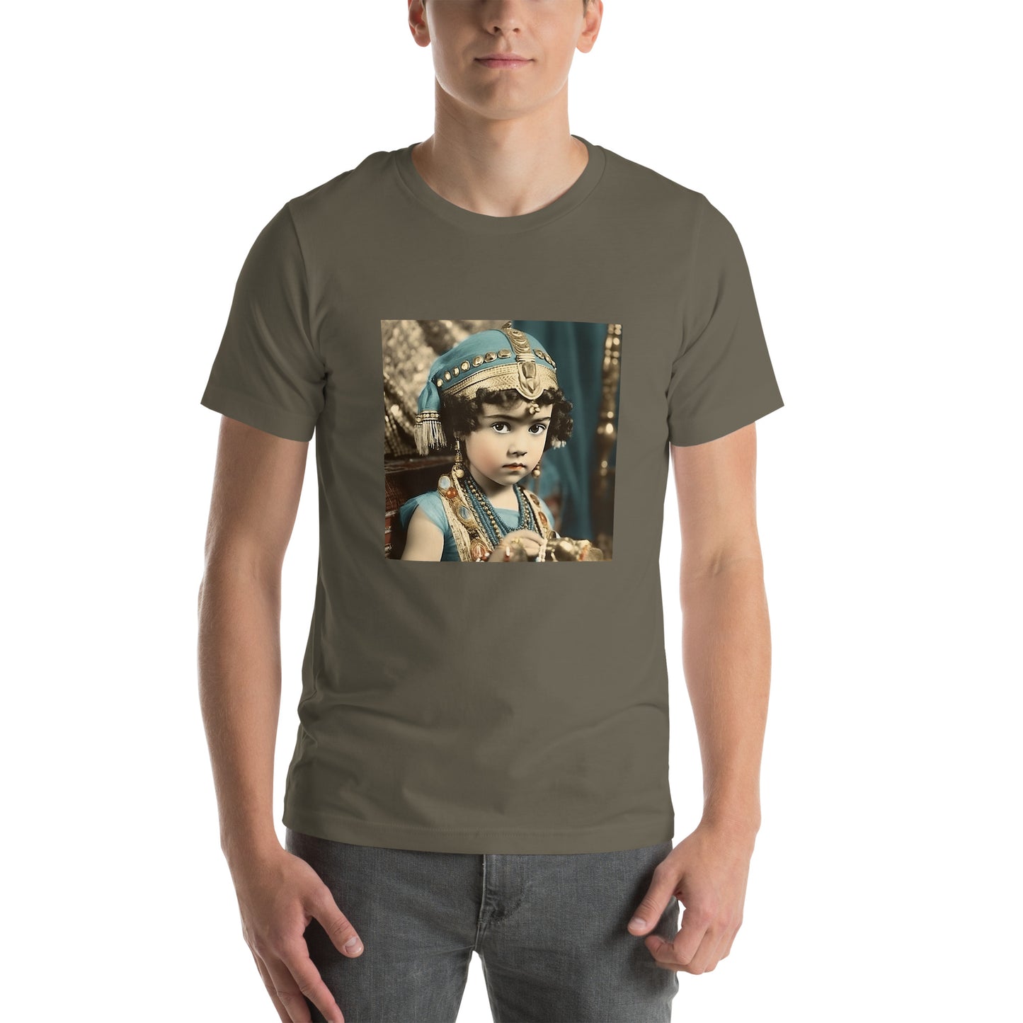 T-Shirt Unisex / Airlume Cotton / Portrait Cleopatra Philopator II