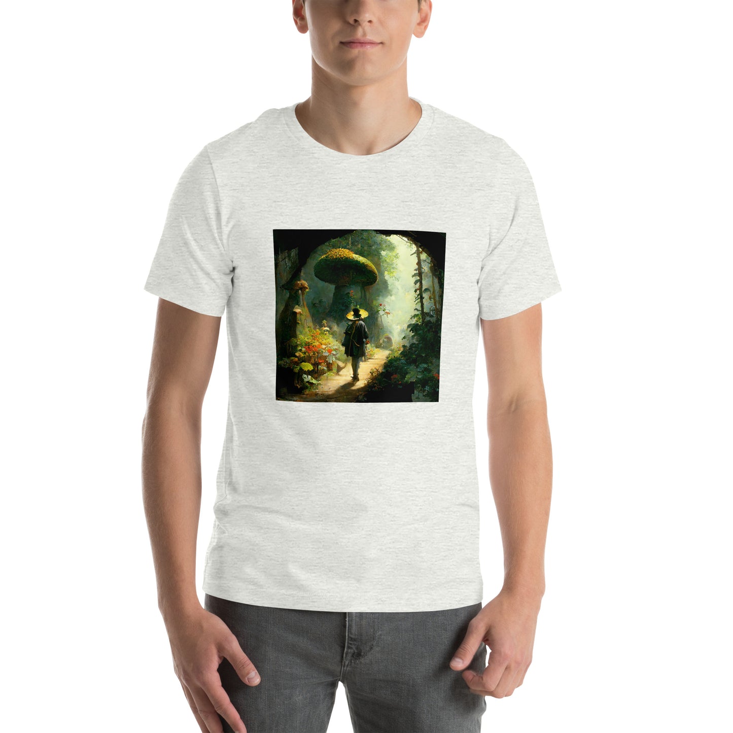 T-Shirt Unisex / Airlume Cotton / Fairytale Forest #2