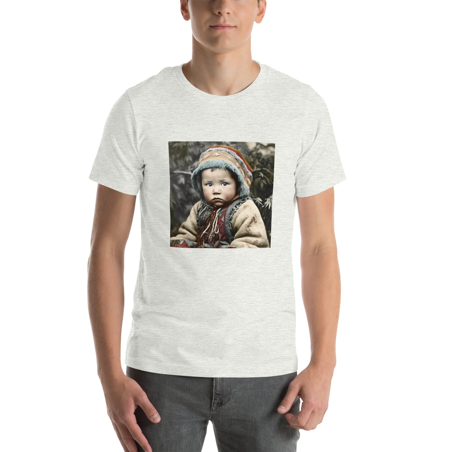 T-Shirt Unisex / Airlume Cotton / Portrait Koelbjerg Child I