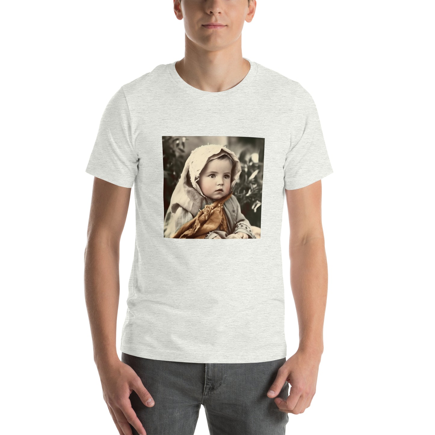 T-Shirt Unisex / Airlume Cotton / Portrait Jesus Nazareth I