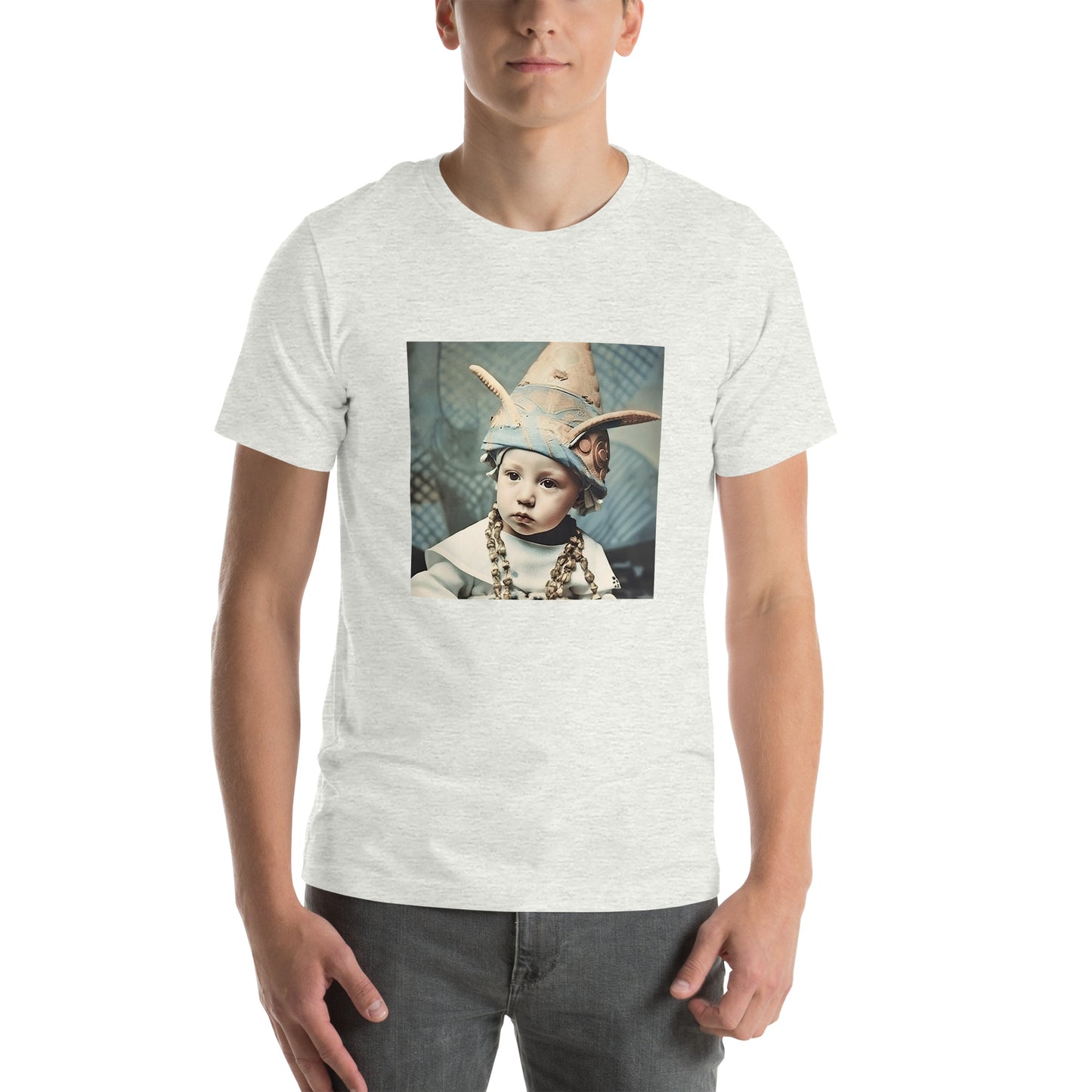 T-Shirt Unisex / Airlume Cotton / Portrait Akhenaten Amenhotep II