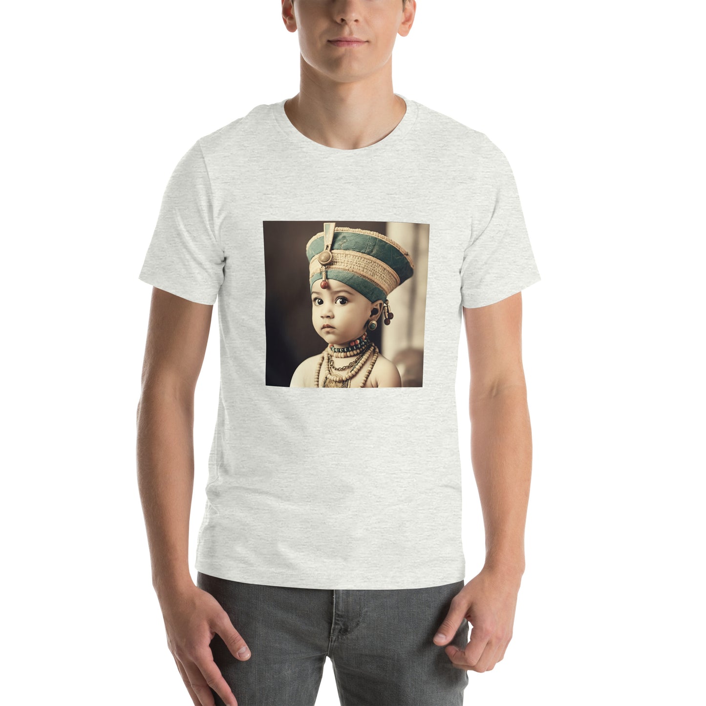 T-Shirt Unisex / Airlume Cotton / Portrait Nefertiti Neferneferuaten I