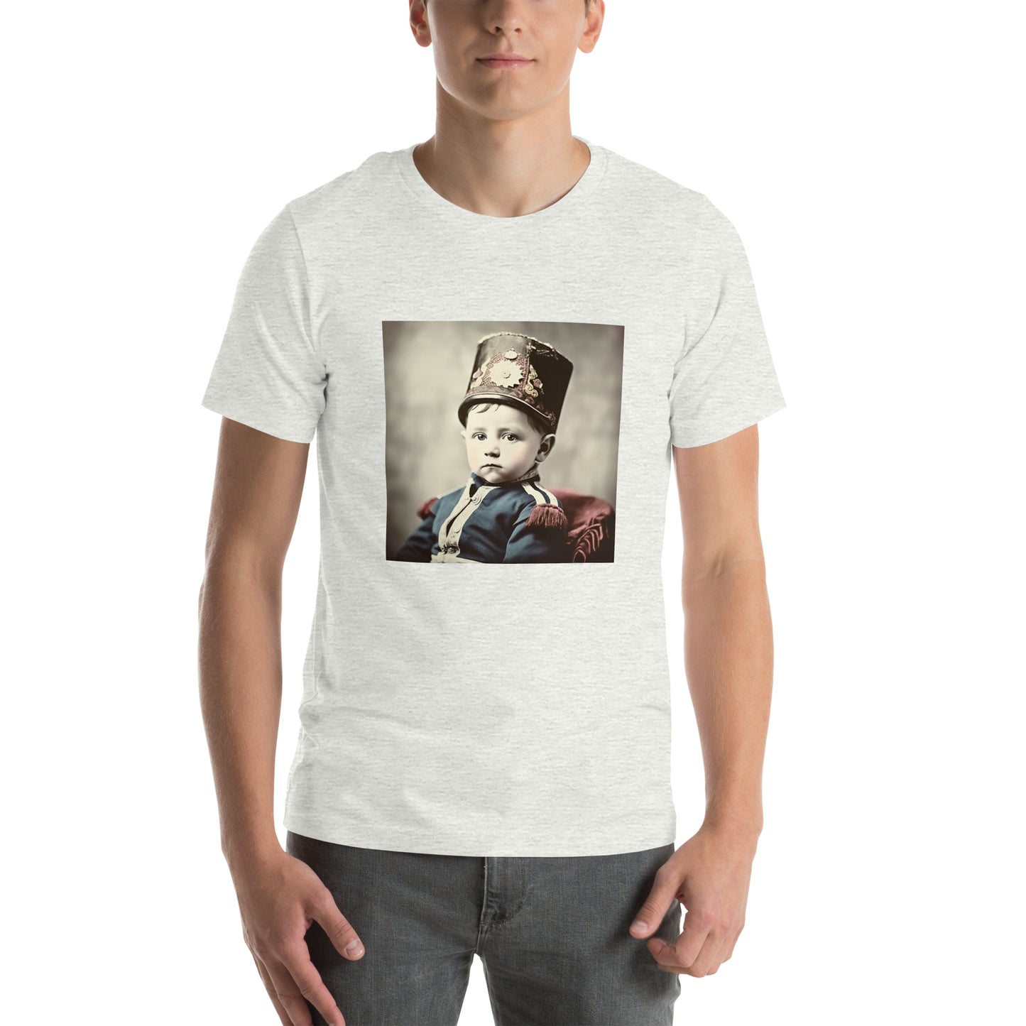 T-Shirt Unisex / Airlume Cotton / Portrait Napoleon Carlo III