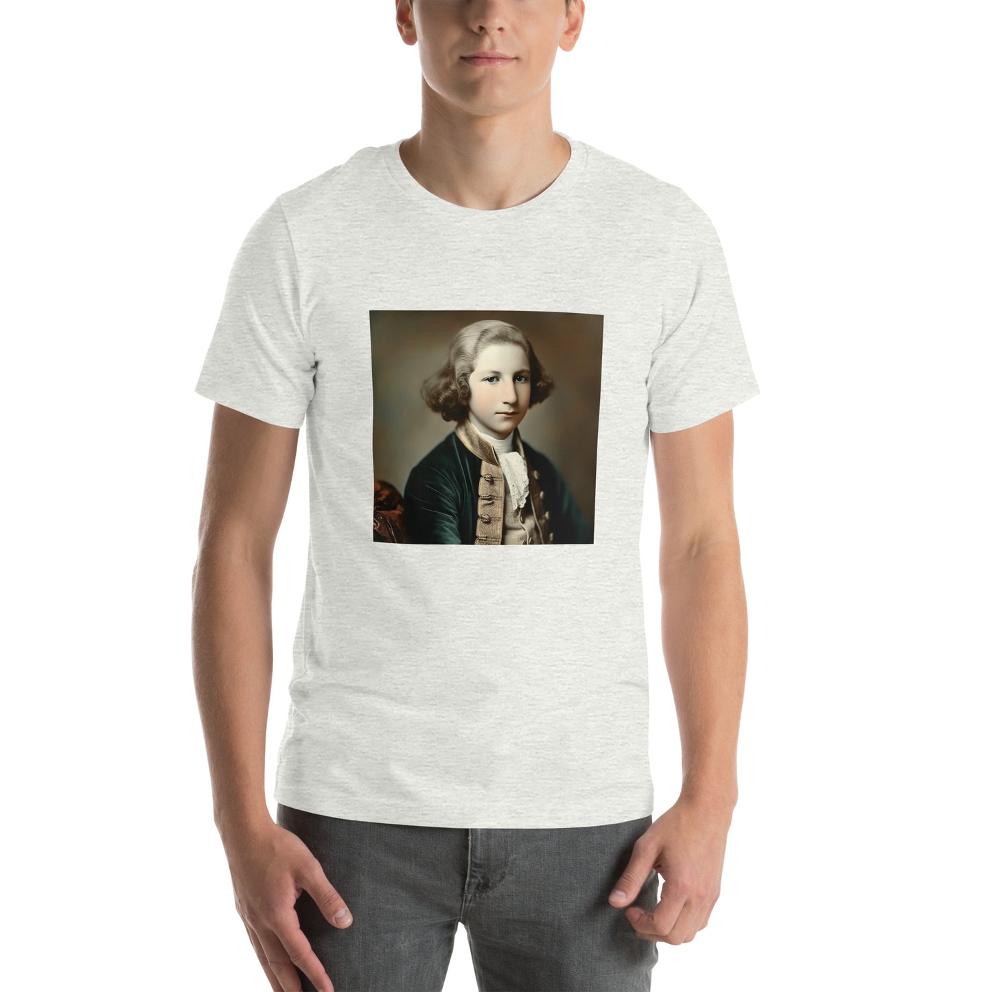 T-Shirt Unisex / Airlume Cotton / Portrait George Augustine I