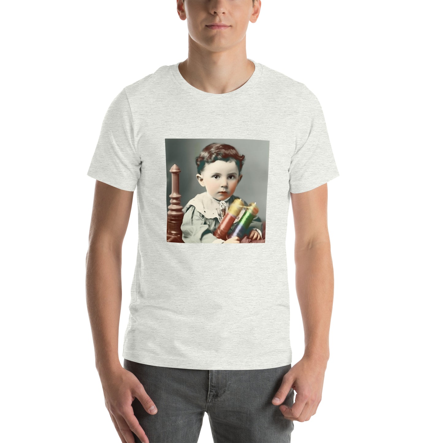 T-Shirt Unisex / Airlume Cotton / Portrait Nikola Milutin I