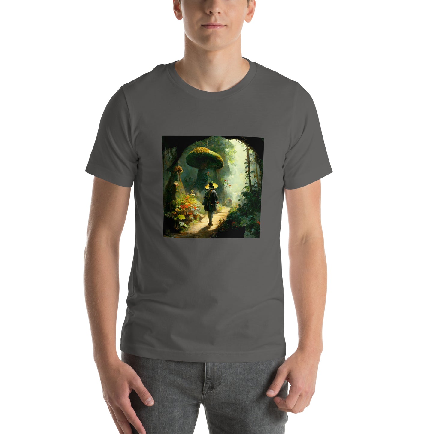 T-Shirt Unisex / Airlume Cotton / Fairytale Forest #2