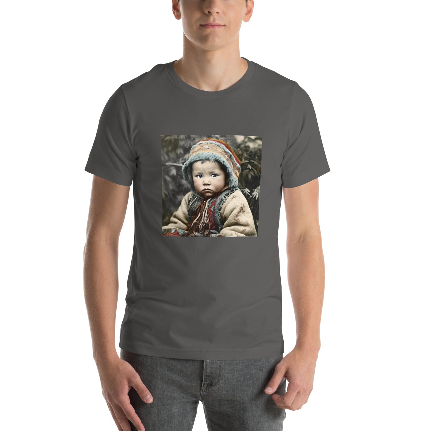 T-Shirt Unisex / Airlume Cotton / Portrait Koelbjerg Child I