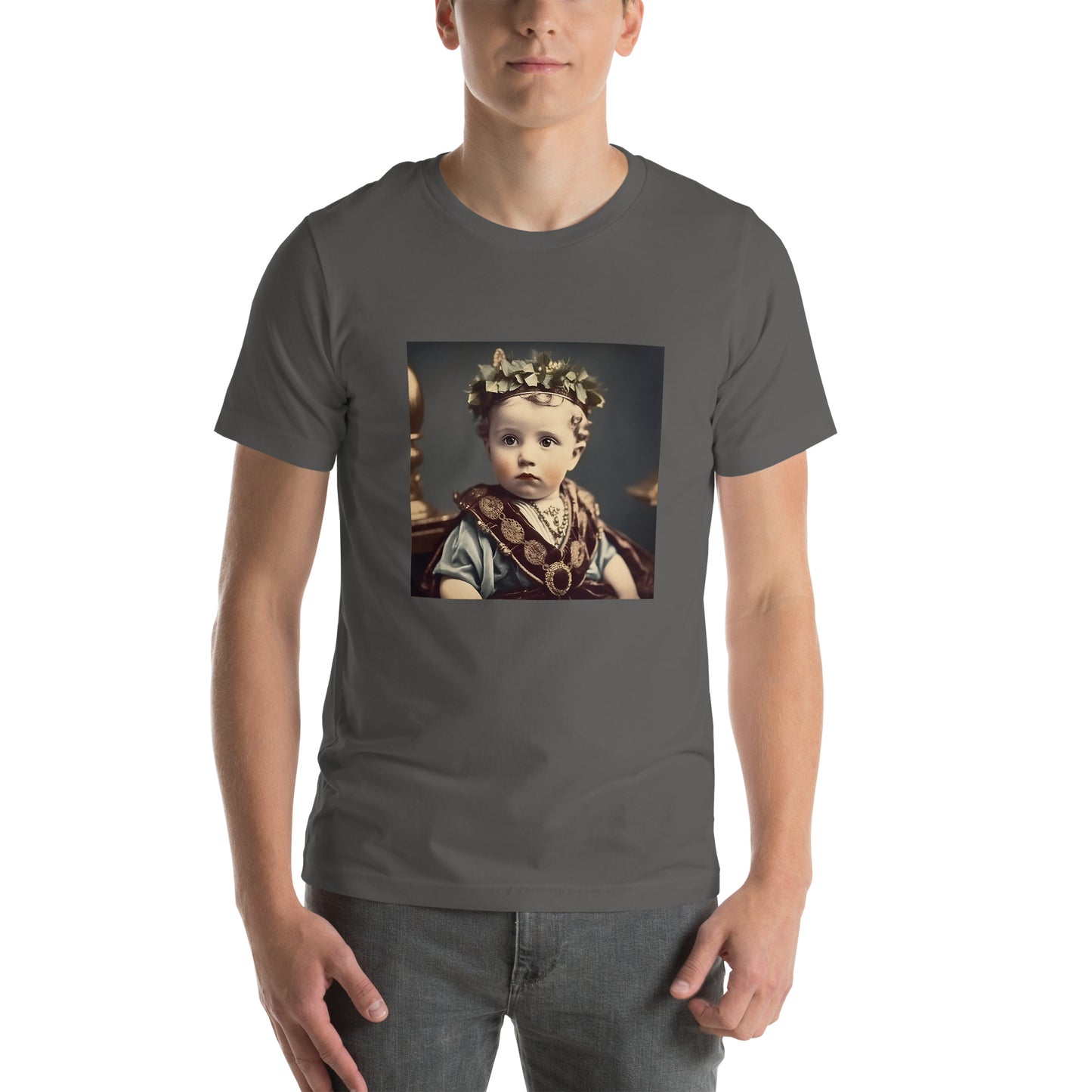 T-Shirt Unisex / Airlume Cotton / Portrait Gaius Julius I