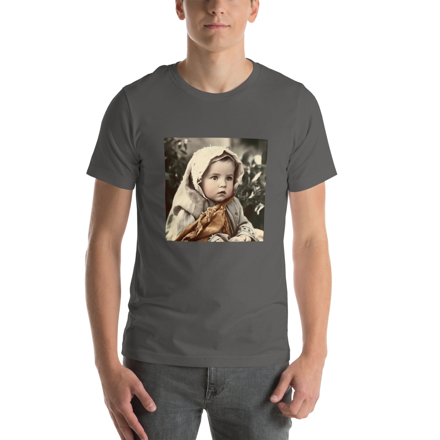 T-Shirt Unisex / Airlume Cotton / Portrait Jesus Nazareth I