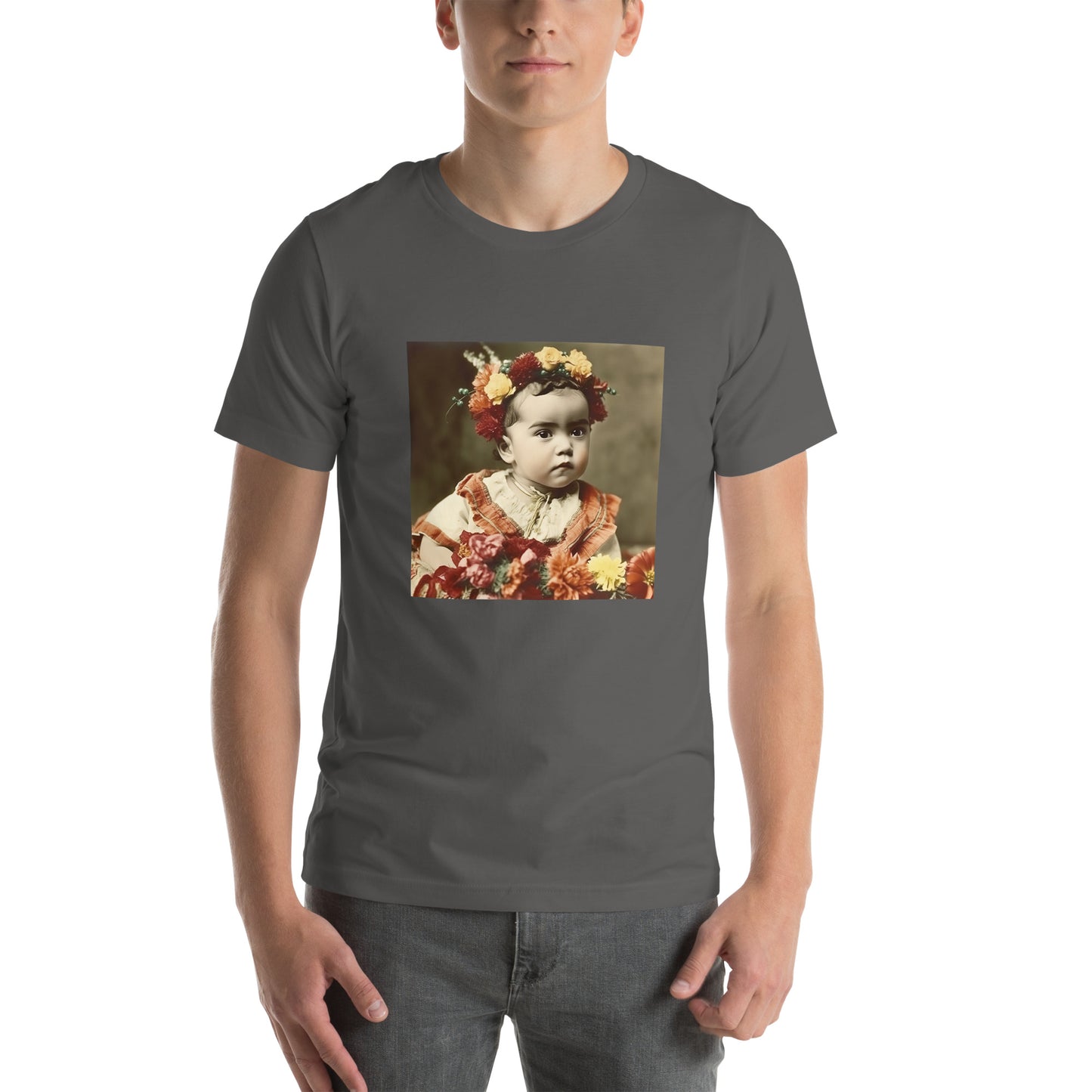 T-Shirt Unisex / Airlume Cotton / Portrait Magdalena Frida I