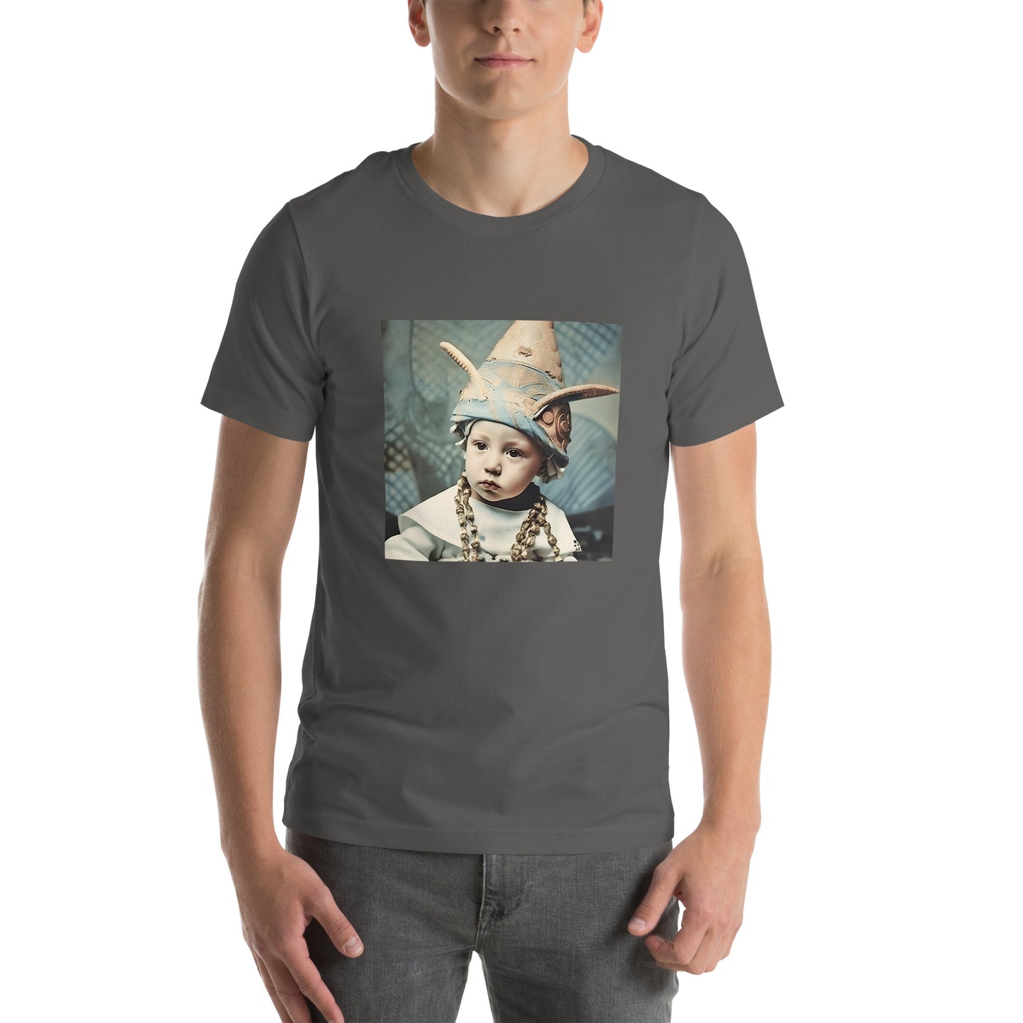 T-Shirt Unisex / Airlume Cotton / Portrait Akhenaten Amenhotep II