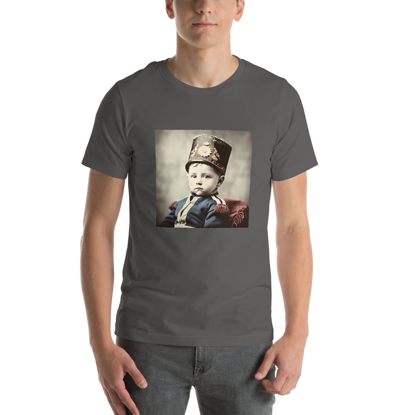 T-Shirt Unisex / Airlume Cotton / Portrait Napoleon Carlo III