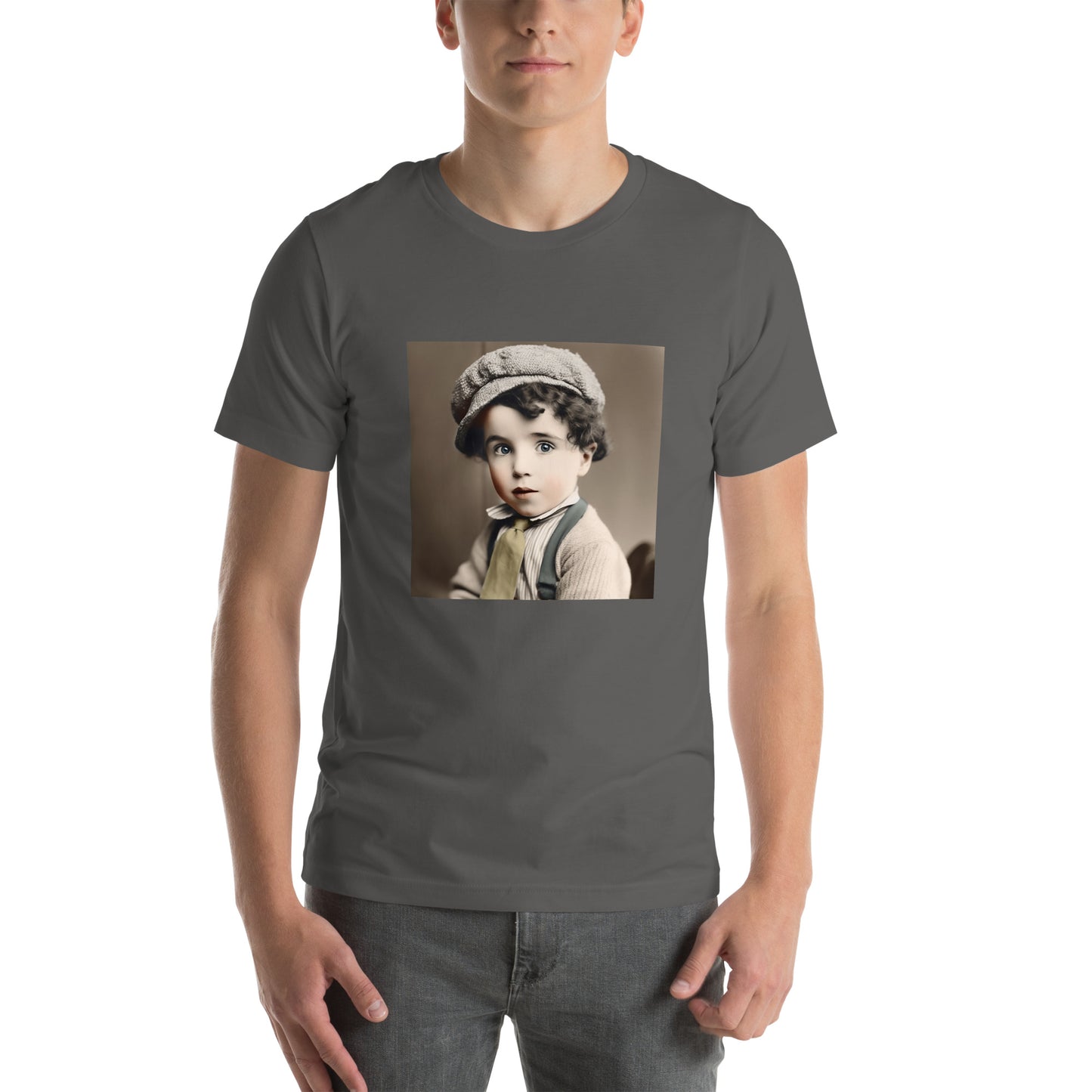 T-Shirt Unisex / Airlume Cotton / Portrait Charles 'Charlie' Spencer III