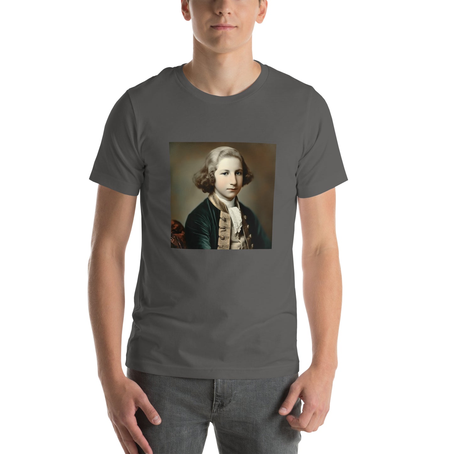 T-Shirt Unisex / Airlume Cotton / Portrait George Augustine I