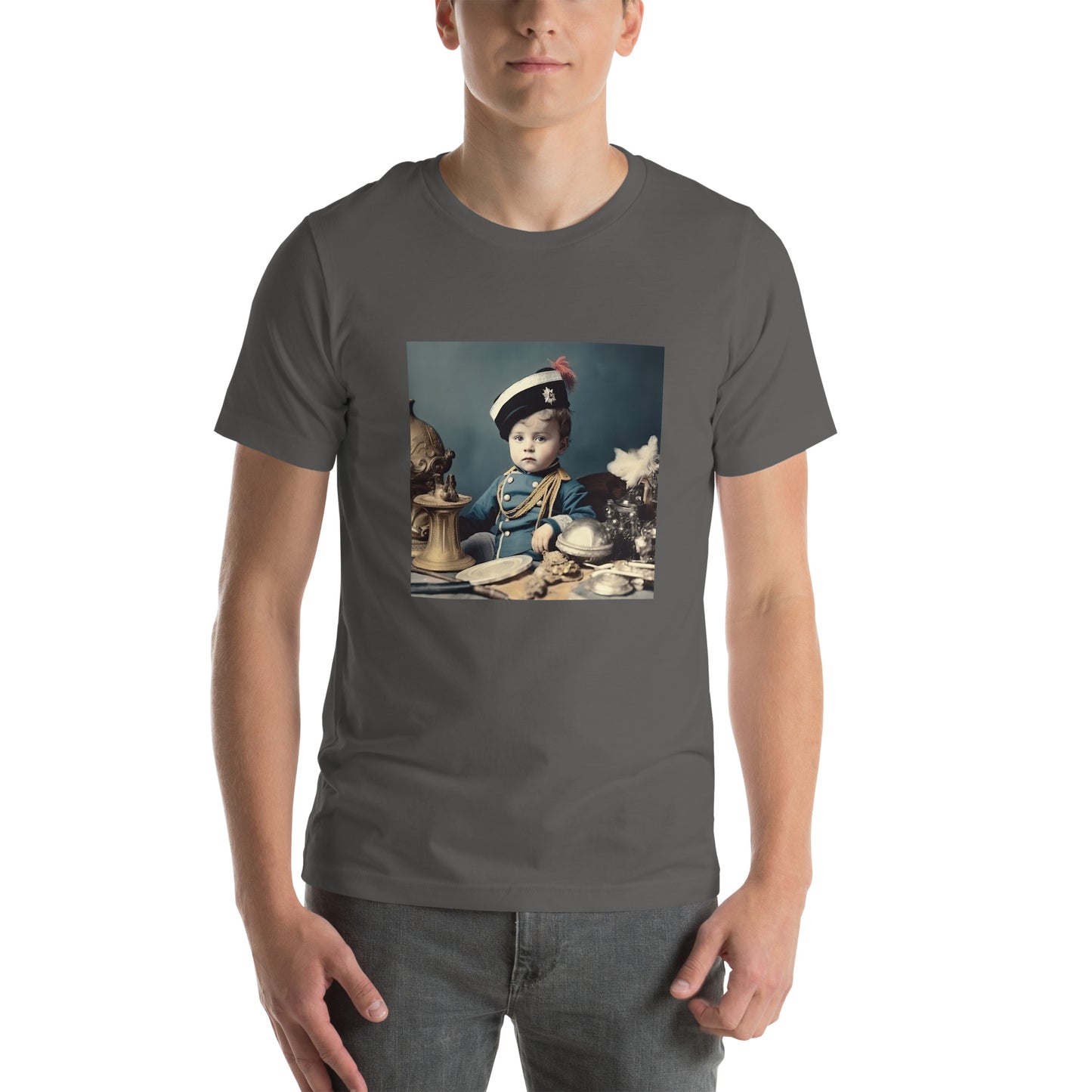 T-Shirt Unisex / Airlume Cotton / Portrait Napoleon Carlo VIII