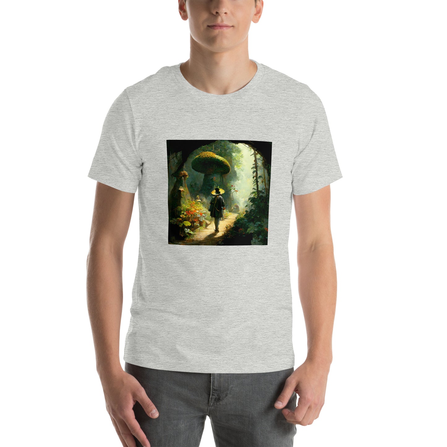 T-Shirt Unisex / Airlume Cotton / Fairytale Forest #2