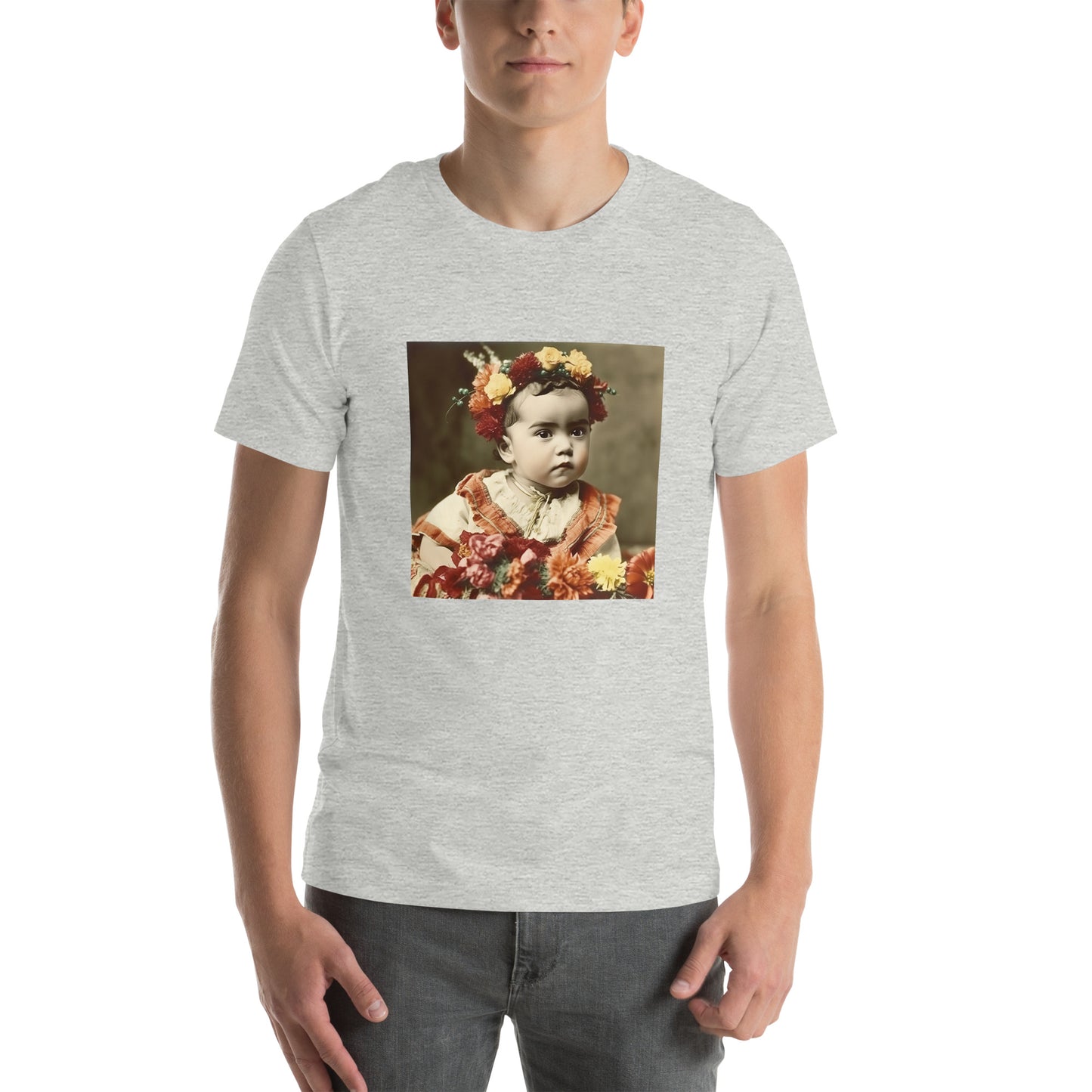 T-Shirt Unisex / Airlume Cotton / Portrait Magdalena Frida I