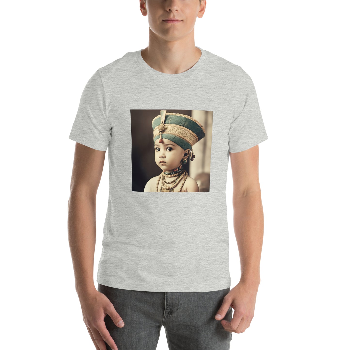 T-Shirt Unisex / Airlume Cotton / Portrait Nefertiti Neferneferuaten I