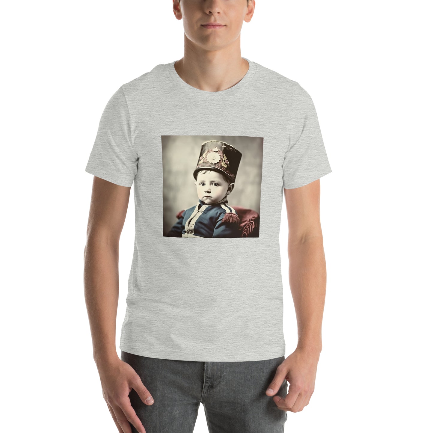 T-Shirt Unisex / Airlume Cotton / Portrait Napoleon Carlo III