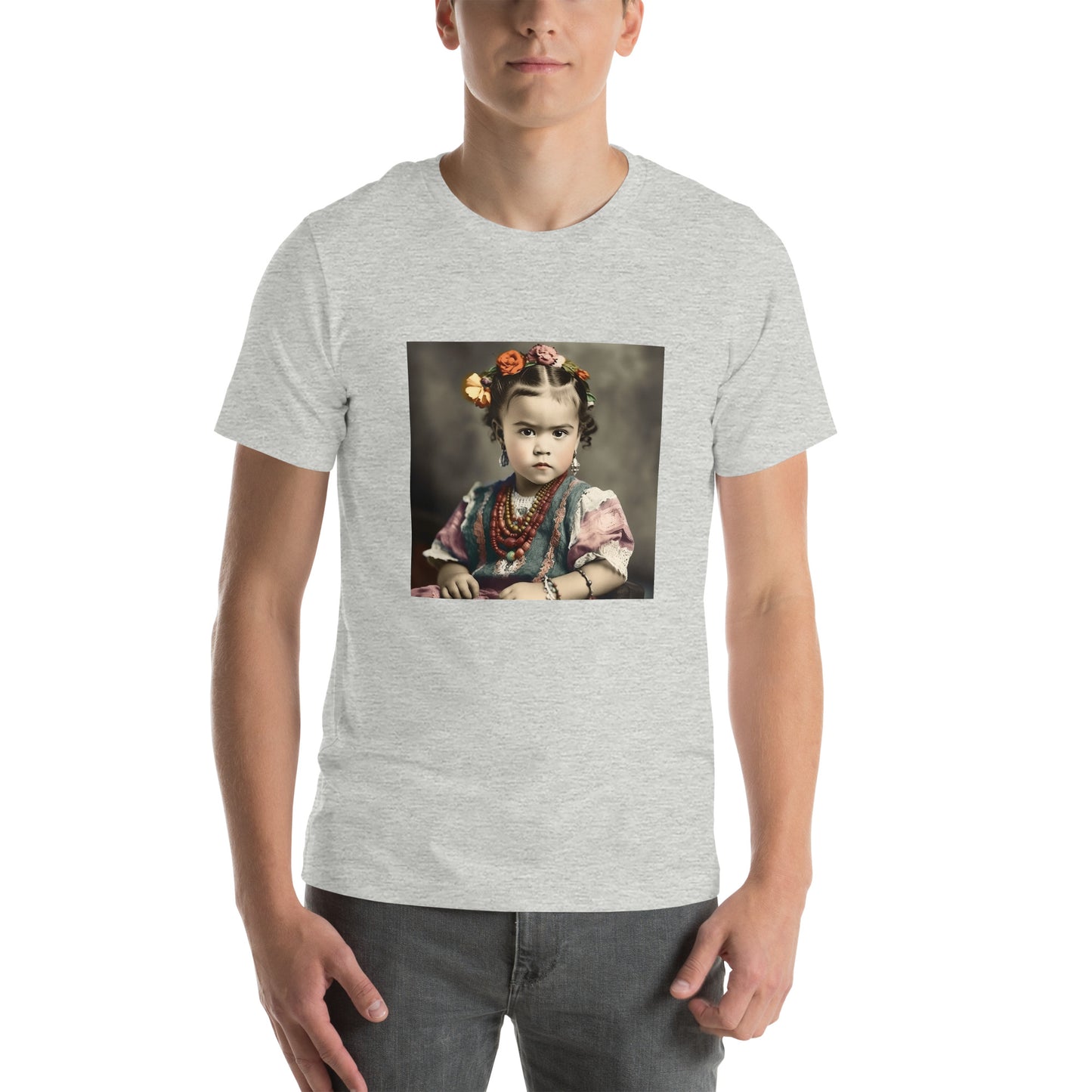 T-Shirt Unisex / Airlume Cotton / Portrait Magdalena Frida VIII