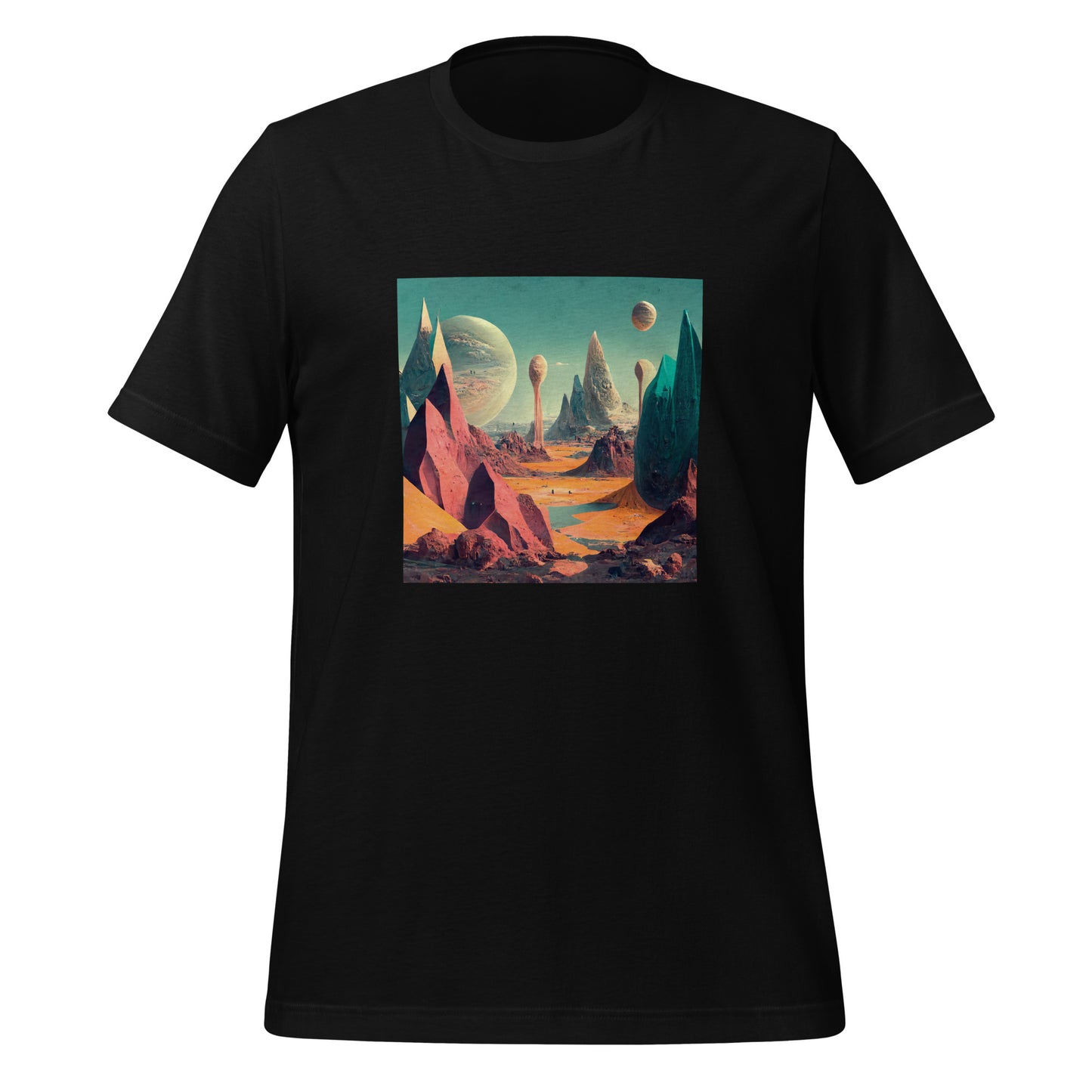 T-Shirt Unisex / Airlume Cotton / Exoplanet #3